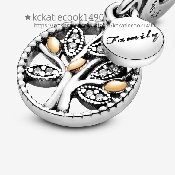 Pandora Sparkling Family Tree Dangle Charm - Picture 2 of 6